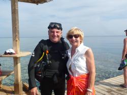 Jean-Pierre et Danielle à Hurghada