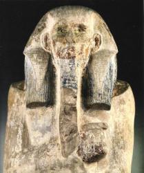 Statue de Djoser - Musé du Caire.