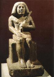 Statue d'Ankhoua - Londres British museum