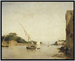 Grand vue sur le Nil - Eugene Fromentin - 1875